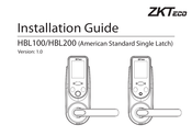 ZKTeco HBL100 Guia De Instalacion