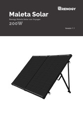 Renogy Maleta Solar Manual De Instrucciones