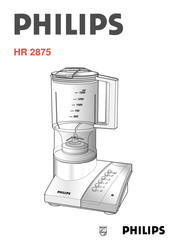 Philips HR2875/00 Manual De Instrucciones