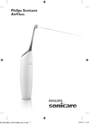 Philips Sonicare Airfloss Manual De Instrucciones