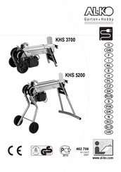 AL-KO KHS 3700 Manual De Instrucciones