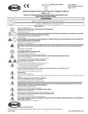 SIOUX DR1412 Instrucciones Y Lista De Piezas