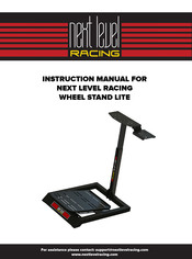 Next Level Racing NLR-S007 Manual De Instrucciones