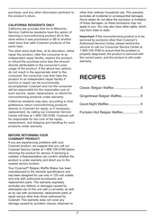 Cuisinart WAF-F10P1 Manual De Instrucciones