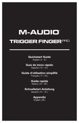 M-Audio TRIGGER FINGER PRO Guia De Inicio Rapido