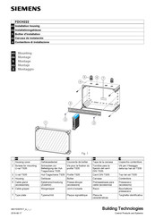 Siemens FDCH222 Montaje