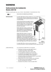 Siemens ZAM-180 Instrucciones De Instalación