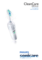 Philips Sonicare CleanCare HX5350/02 Manual De Instrucciones