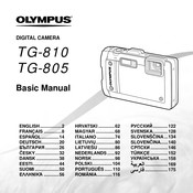 Olympus TG-805 Manual Básico