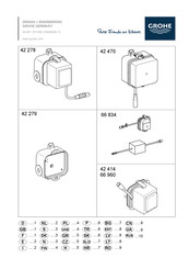 Grohe 42 278 Manual De Instrucciones