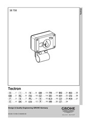 Grohe Tectron 38 758 Manual De Instrucciones