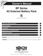 Tripp-Lite BP192V18-4U El Manual Del Propietario