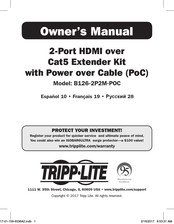 Tripp-Lite B126-2P2M-POC El Manual Del Propietario