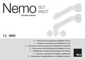 Nice Nemo SCT Instrucciones Y Advertencias Para La Instalación Y El Uso