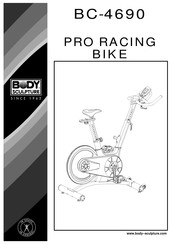 Body Sculpture PRO RACING BIKE BC-4690 Manual Del Usuario