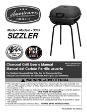 Americana Grills SIZZLER 3335 Manual Del Usuario