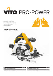 VITO PRO-POWER VIBCSCSFL20 Manual De Instrucciones