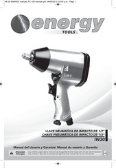 Energy TOOLS IW20 Manual Del Usuario Y Garantía