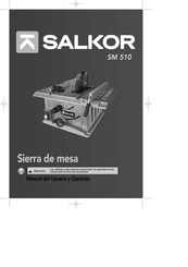 SALKOR SM 510 Manual Del Usuario Y Garantía