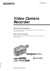 Sony HANDYCAM VISION CCD-TRV66 Manual De Instrucciones