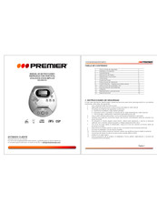 Premier DM-0356VCD Manual De Instrucciones