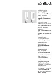 SSS Siedle HTA 811 Serie Informacion De Producto