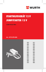 Würth 0772 070 000 Manual Del Usuario