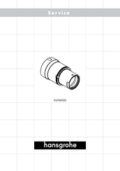 Hansgrohe 96740000 Manual Del Usuario