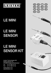 Leister LE MINI Instrucciones De Funcionamiento