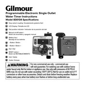 Gilmour 830134 Manual De Instrucciones