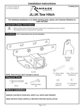 Rampage JL Instrucciones De Instalación