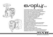 DAB evoplus 110/180 M Instrucciones Para La Instalación Y El Mantenimiento