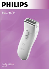 Philips beauty Ladyshave HP6302/70 Manual De Instrucciones