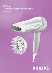 Philips beauty Thermoprotect volume 1880 HP4866/00 Manual De Instrucciones