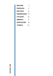 Philips HX1720/02 Manual De Instrucciones