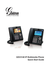 Grandstream GXV3140 Guia De Inicio Rapido