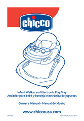 Chicco Infant Walker and Electronic Play Tray El Manual Del Propietario