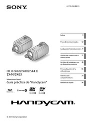 Sony HANDYCAM DCR-SX44 Guia Practica