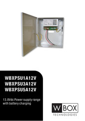 WBOX Technologies WBXPSU5A12V Guía De Usuario