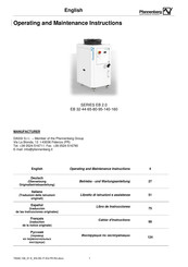 Pfannenberg EB 2.0 Serie Libro De Instrucciones