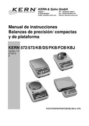 KERN KBJ Manual De Instrucciones