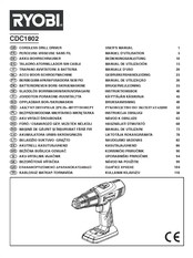 Ryobi CDC18022 Manual De Utilización