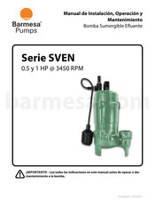 Barmesa Pumps SVEN Serie Manual De Instalación, Operación Y Mantenimiento