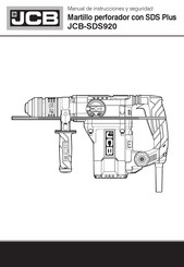 JCB SDS920 Manual De Instrucciones Y Seguridad