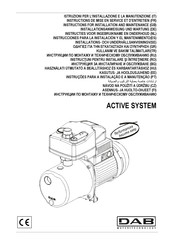 DAB ACTIVE JC 82 Instrucciones Para La Instalación Y El Mantenimiento