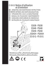 Forges des Margerides PS04B Manual De Utilización Y Mantenimiento