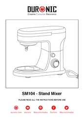 Duronic SM104 Manual De Instrucciones