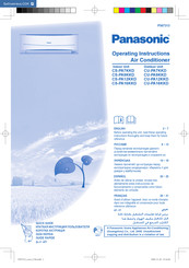 Panasonic CU-PA12KKD Instrucciones De Operación