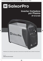 SALKOR PRO IP 815/220 Manual Del Usuario