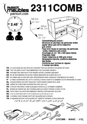 Parisot Meubles 2311COMB Instrucciones De Montaje